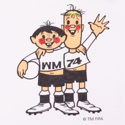 GERMANY 1974 WORLD CUP MASCOT T-SHIRT
