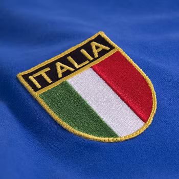 Italy 1970s Retro Football Shirt