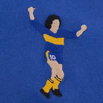 Maradona Boca Embroidery T-Shirt