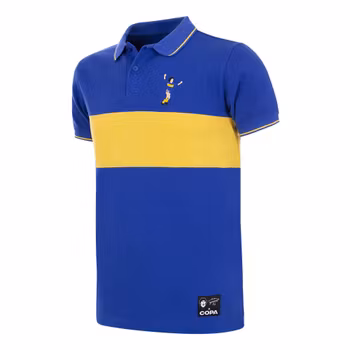 Maradona Boca Embroidery polo shirt