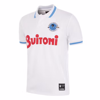 Maradona X Copa Napoli 1986-87 Away Retro Football Shirt