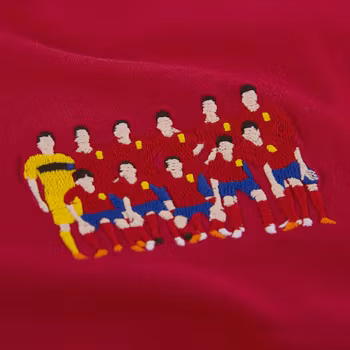 Spain 2012 European Champions Embroidery T-Shirt
