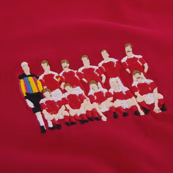 Denmark 1992 European Champions Embroidery T-Shirt