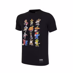 World Cup Collage Maskot Kids T-shirt