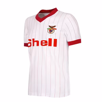 SL Benfica 1985-86 Away Retro Football Shirt