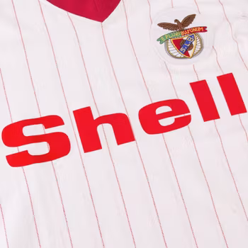SL Benfica 1985-86 Away Retro Football Shirt