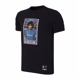 Maradona X Copa Napoli Football Sticker T-Shirt