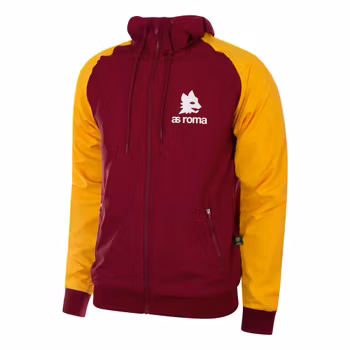 AS Roma 1987-89 Retro Football Windrunner Jacket