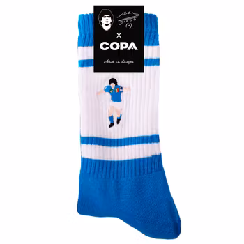 Maradona Napoli Embroidery Terry Socks