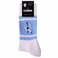 Maradona Argentina Embroidery Terry Socks