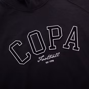 Copa Varsity Hooded Sweater (blk)