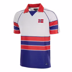 Norway 1988 Away Retro Football Shirt