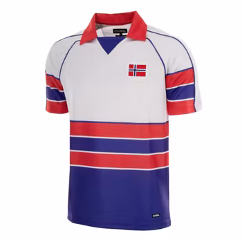Norway 1988 Away Retro Football Shirt