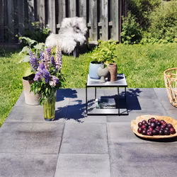 Helle Lava AC | Sort antrasitt | 60 x 60 x 4 cm