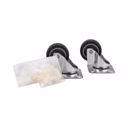 BEDD 2pk hjul med brems