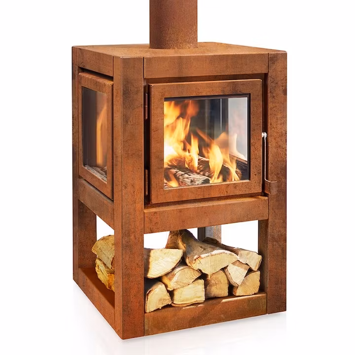 RB-1220 Mobile L, Glass 4 sider, Quaruba