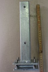 Stakett feste for firkantrør 50 x 50