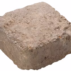 Herregårdstein belegningsstein | Brunmix | 13,5 x 13,5 x 6 cm, Kvadratstein