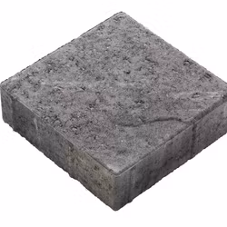 Relieff belegningsstein | Gråmix | 20 x 20 x 6 cm, Kvadrat XL