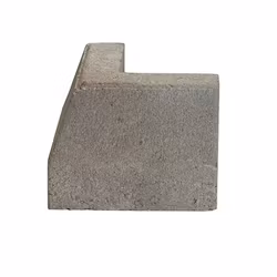 Kantstein Hjørne utv. | Grå | 20 x 20 x 8 x 15 cm