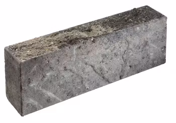 Kantstein Relieff | Gråmix | 50 x 10 x 18,5 cm