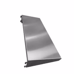 Sidehylle til Igneus Classico bord, rustfritt stål