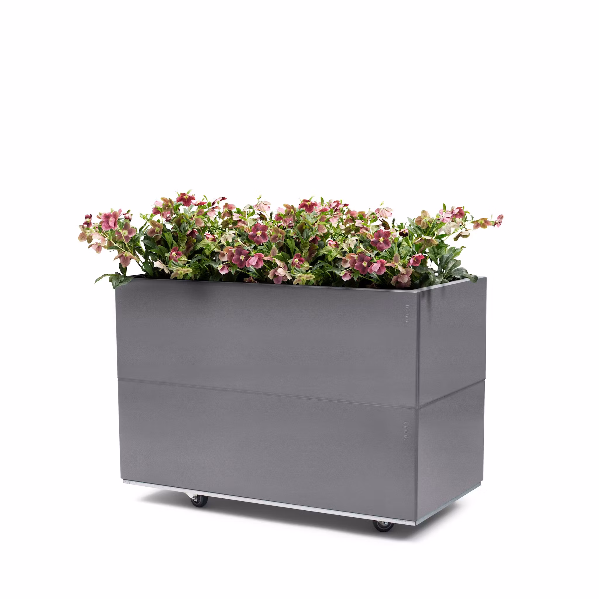 BEDD 80x40 h50 med bunn og hjul/ben
