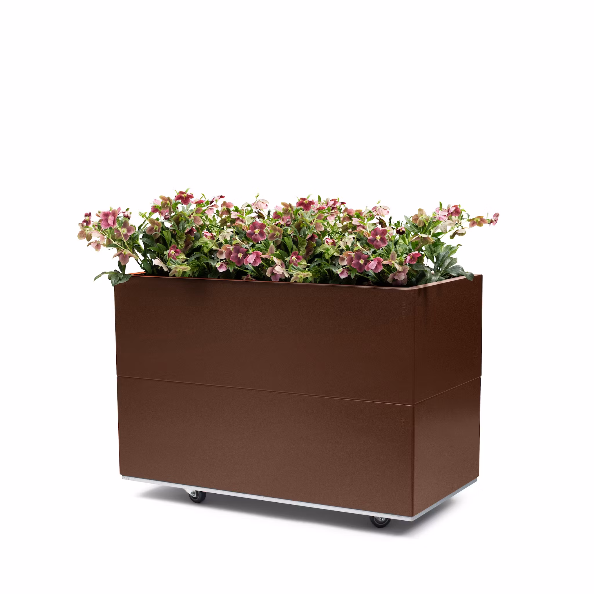 BEDD 80x40 h50 med bunn og hjul/ben