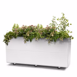 BEDD 120x40 h50 med bunn og hjul/ben