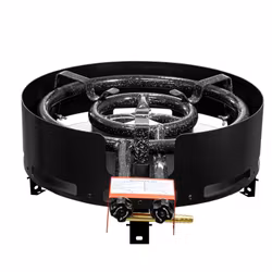 Gassbrenner korte ben og vindskjerm D400 Pro