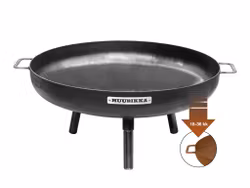 Bålfat Corten 60 cm