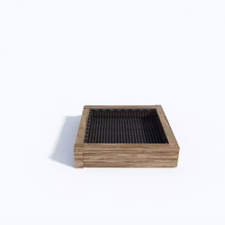 DYRKE Plantekasse 89x89x20 GRÅ