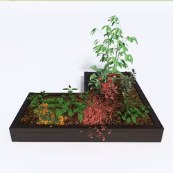 DYRKE Plantekasse Vinkel 175x175x20 SETERSORT