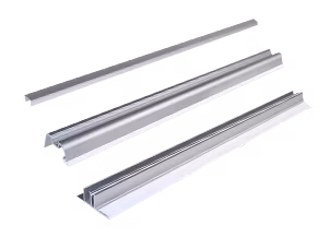 SunGlaze sideprofil sett 300 cm (benyttes kun ved smalere platebredde)