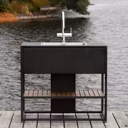 Frittstående modul med vask