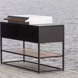 Frittstående kullgrill
