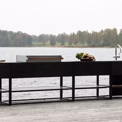 Skreddersydd utekjøkken - Prosjekt 3D tegning