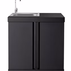 Black Collection - Modul med oppvaskbenk og oppbevaringsskap