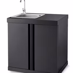 Black Collection - Modul med oppvaskbenk og oppbevaringsskap