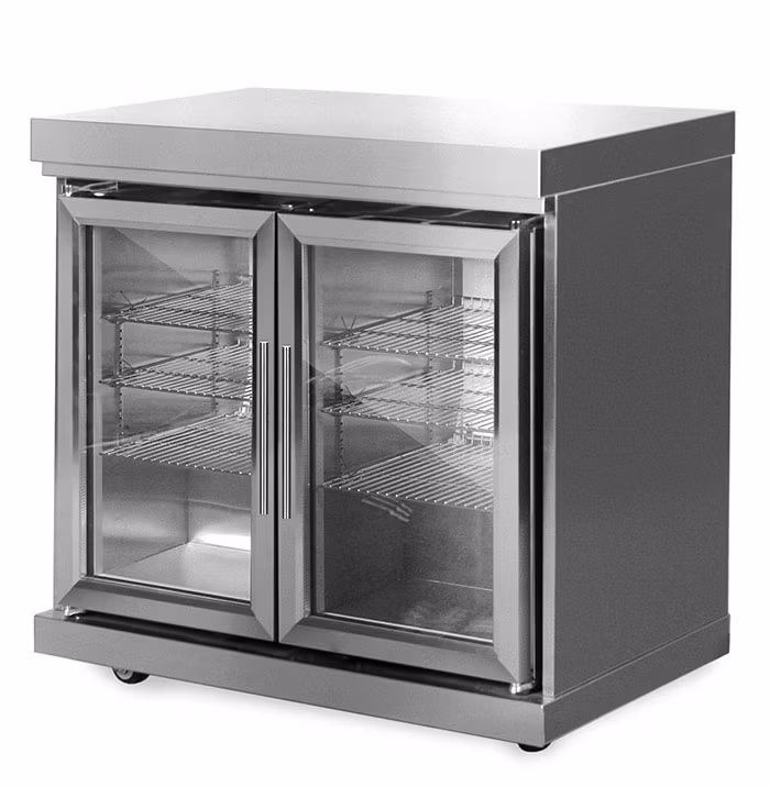 Stainless Collection - Modul kjøleskap med dobbeldører