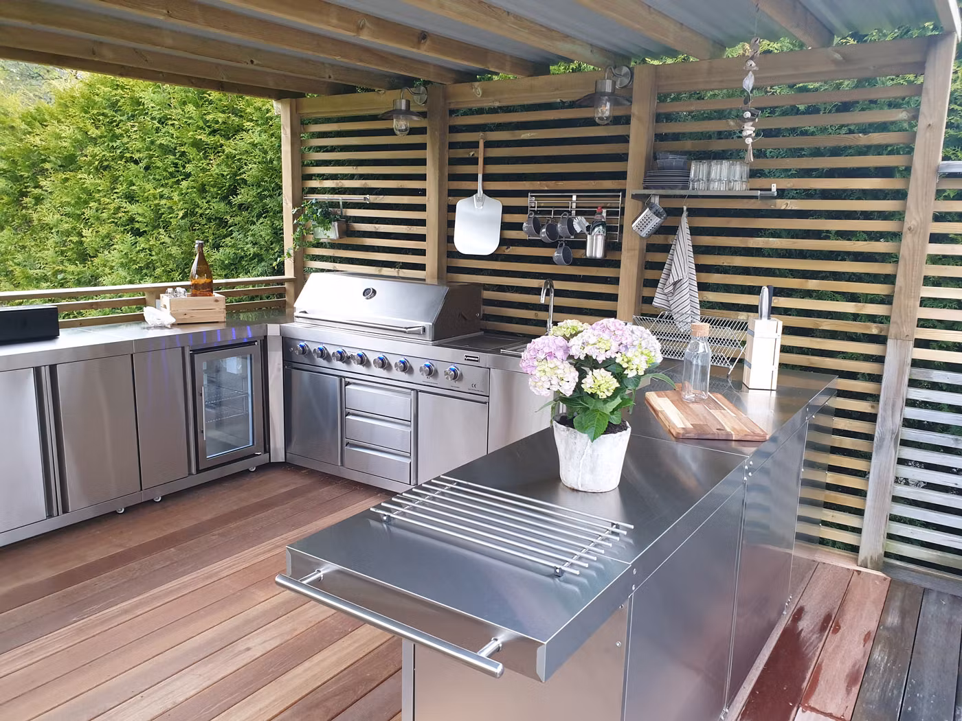 Stainless Collection - Modul med oppbevaringsskap