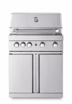 Stainless Collection - Frittstående gassgrill med 4 effektive brennere og infravarme