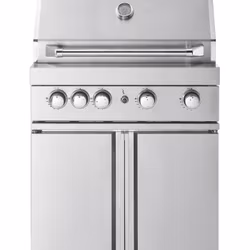 Stainless Collection - Frittstående gassgrill med 4 effektive brennere og infravarme