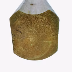 Skålet byggtømmer 100cm | Pall 36 STK