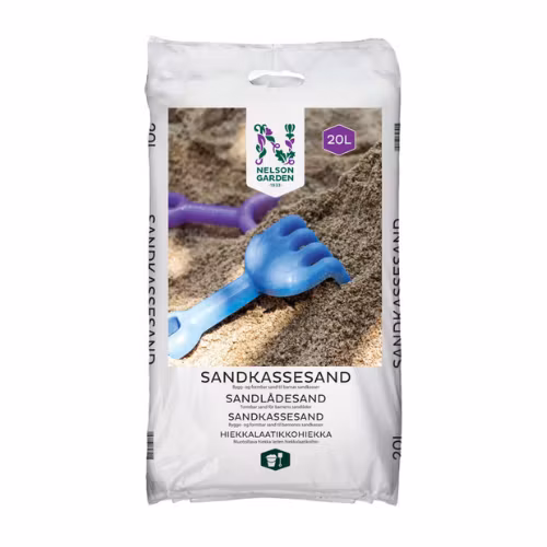 Sandkassesand 20L | Pall | 42 sekker