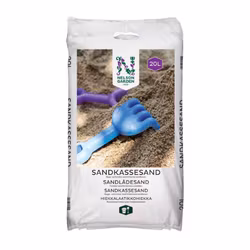 Sandkassesand 20L | Pall | 42 sekker
