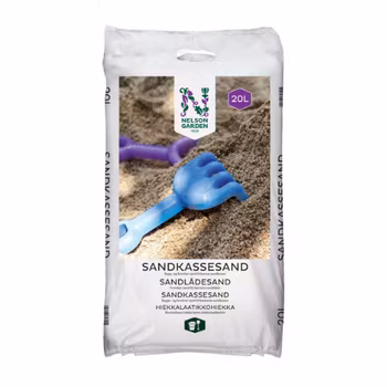 Sandkassesand 20L | Pall | 42 sekker