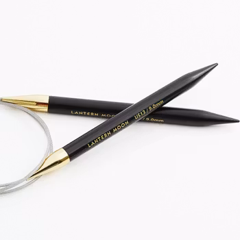 Ebony wood rundsticka i trä - 4.5 x 100cm