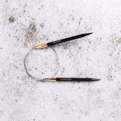 Ebony wood rundsticka i trä - 4.5 x 100cm