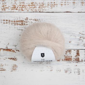 Fin Mohair Silke - Oyster Mushroom 31523